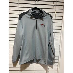 Nike Golf Denver Broncos On Field 1/4‎ Zip Pullover - Size M